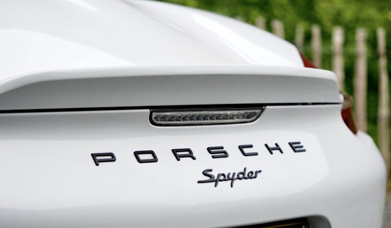 Porsche 981 Boxter 3.8 SPYDER BV6 – 2016 complet