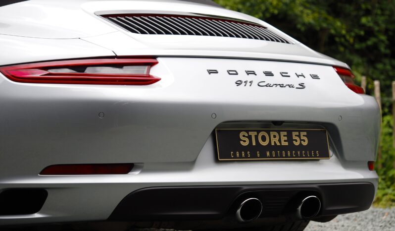 Porsche 991.2 Carrera S PDK Cabriolet – 2016 – Vendue complet