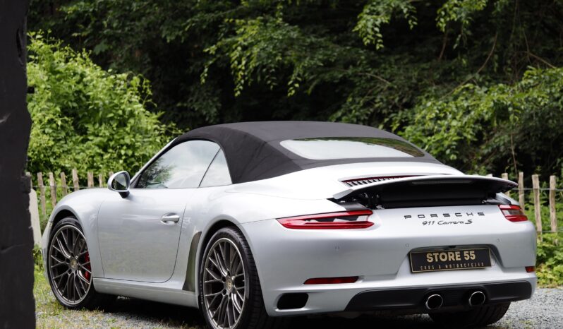 Porsche 991.2 Carrera S PDK Cabriolet – 2016 – Vendue complet