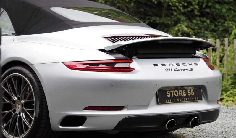 Porsche 991.2 Carrera S PDK Cabriolet – 2016 – Vendue complet