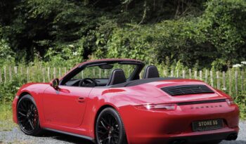 Porsche 991.1 Carrera 3.8 GTS Cabriolet PDK – Porsche Approved – 2015 – vendue complet