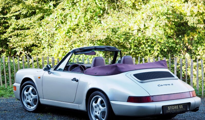 Porsche 964 Carrera 2 Phase II Cabriolet – 1992 complet