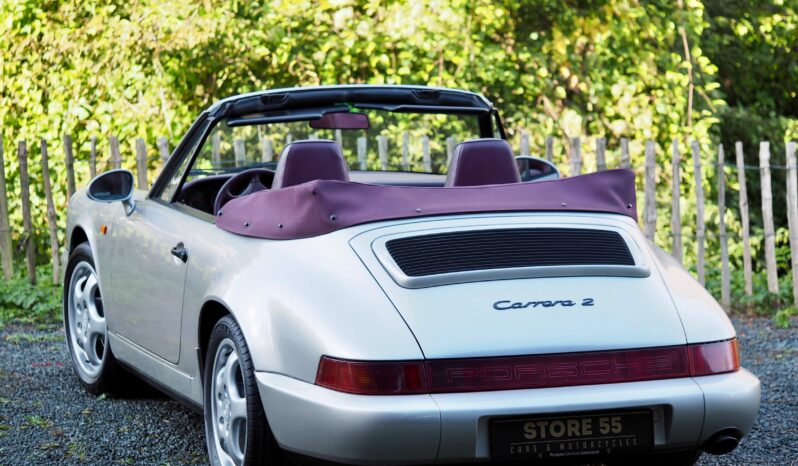 Porsche 964 Carrera 2 Phase II Cabriolet – 1992 complet