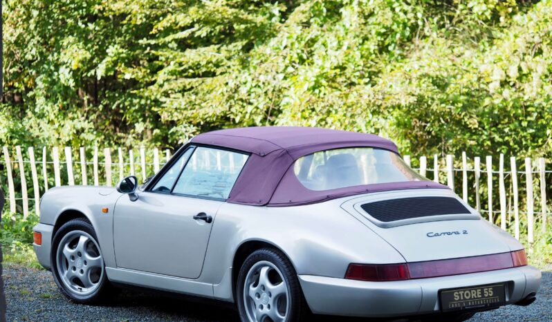 Porsche 964 Carrera 2 Phase II Cabriolet – 1992 complet