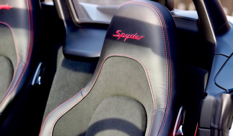 Porsche 718 Boxter Spyder 4.0 BV6 ( TVA Lux 17% ) – 2023 complet