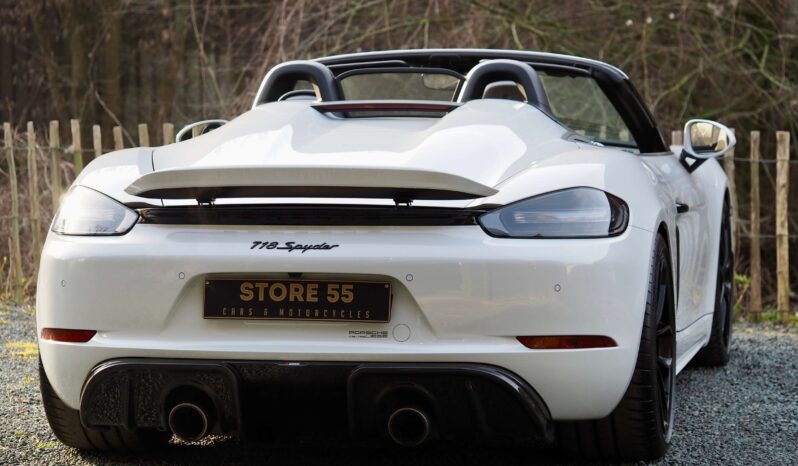 Porsche 718 Boxter Spyder 4.0 BV6 ( TVA Lux 17% ) – 2023 complet