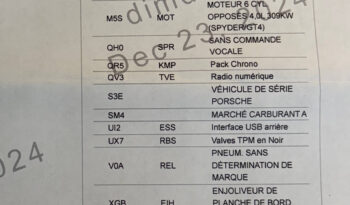 Porsche 718 Boxter Spyder 4.0 BV6 ( TVA Lux 17% ) – 2023 complet