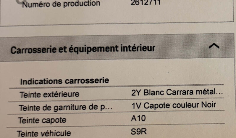 Porsche 992 TARGA 4 PDK – 2021 complet