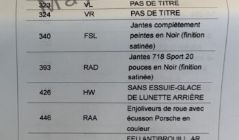 Porsche 718 Cayman 4.0 GTS PDK * TVA * – 2024 complet