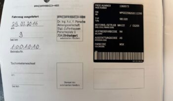 Porsche 981 Boxter 2.7 PDK – 2016 complet