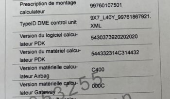 Porsche 997.2 Turbo 3.8 PDK – 2010 complet