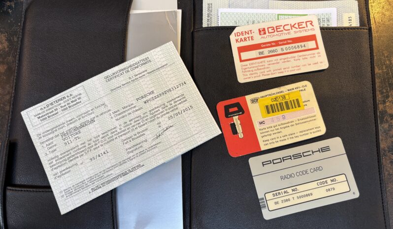 Porsche 993 Carrera S 3.6 BV6 Coupé – 1997 complet