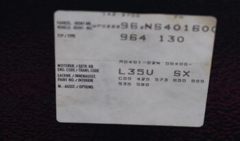 Porsche 994 Carrera 4 3.6 BV6 – 1992 complet