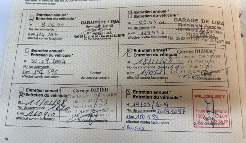 Porsche 994 Carrera 4 3.6 BV6 – 1992 complet