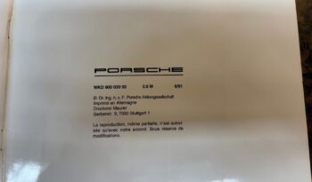 Porsche 994 Carrera 4 3.6 BV6 – 1992 complet