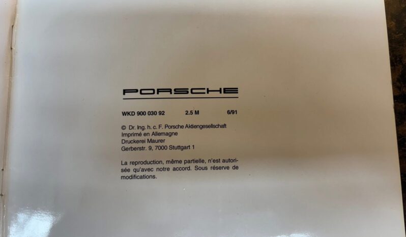 Porsche 994 Carrera 4 3.6 BV6 – 1992 complet