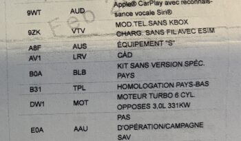 Porsche 992.1 Carrera S 3.0 PDK – 2021 complet