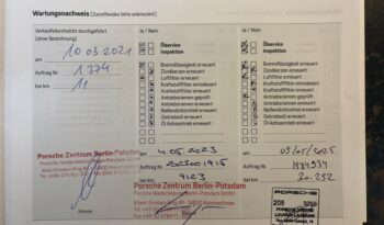 Porsche 992.1 Turbo S 3.8 PDK Cabriolet – 2021 complet