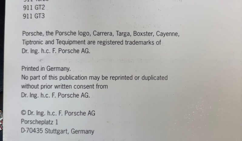 Porsche 996 Turbo X50 Cabriolet Tiptronic S Céramique – 2004 complet