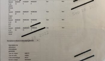 Porsche 996 Turbo X50 Cabriolet Tiptronic S Céramique – 2004 complet