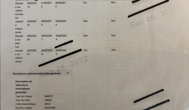 Porsche 996 Turbo X50 Cabriolet Tiptronic S Céramique – 2004 complet