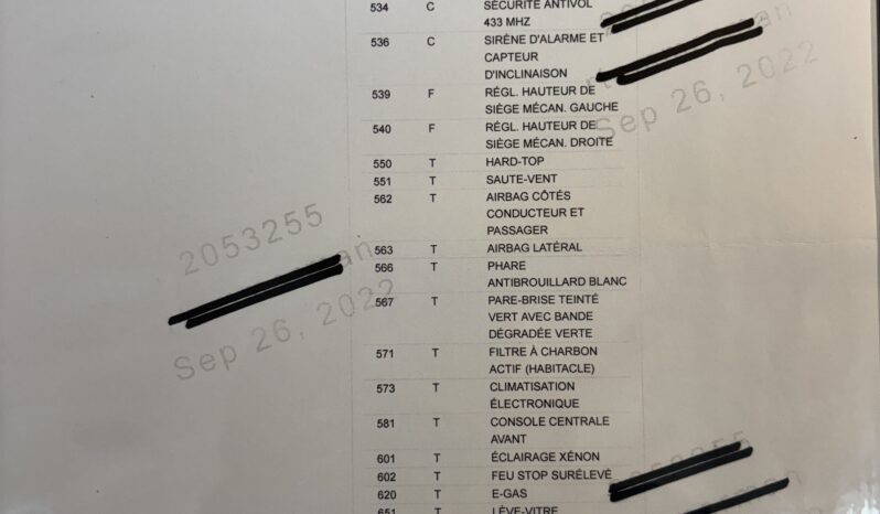 Porsche 996 Turbo X50 Cabriolet Tiptronic S Céramique – 2004 complet