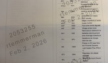 Porsche 992.1 Carrera S PDK PTS Porsche Approved – 2022 complet