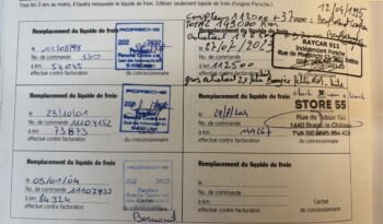 Porsche 993 Carrera 3.6 Coupé BV6 – 1994 – Vendue complet