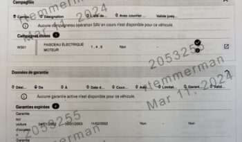 Porsche 993 Carrera 3.6 Coupé BV6 – 1994 – Vendue complet