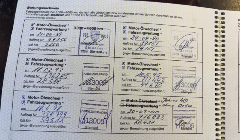 Porsche 911 Carrera 3.2 Targa G50 * Etat concours * – 1989 complet