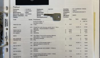 Porsche 911 Carrera 3.2 Targa G50 * Etat concours * – 1989 complet