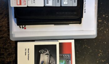 Porsche 996 Turbo 3.6 Coupé BV6 – 2000 – Vendue complet