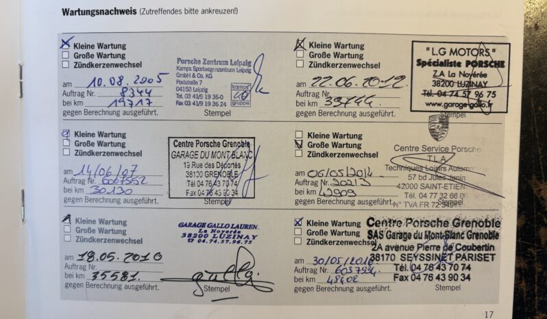Porsche 996 Carrera 4S 3.6 Coupé BV6 – 2004 complet