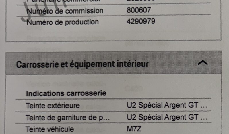 Porsche 997.2 Carrera 4S 3.8 BV6 Coupé – 2008 ( Mod 2009 ) complet