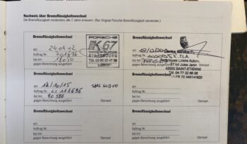 Porsche 996 Turbo 3.6 Coupé BV6 – 2000 – Vendue complet