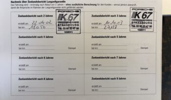 Porsche 996 Turbo 3.6 Coupé BV6 – 2000 – Vendue complet