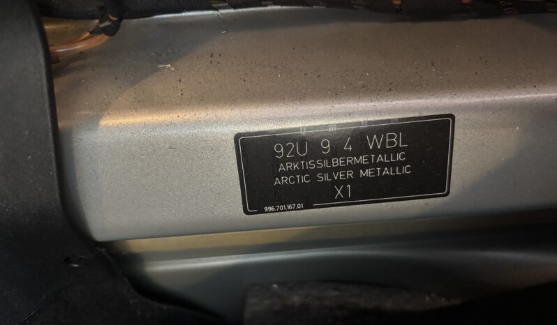 Porsche 996 Turbo 3.6 Coupé BV6 – 2000 – Vendue complet