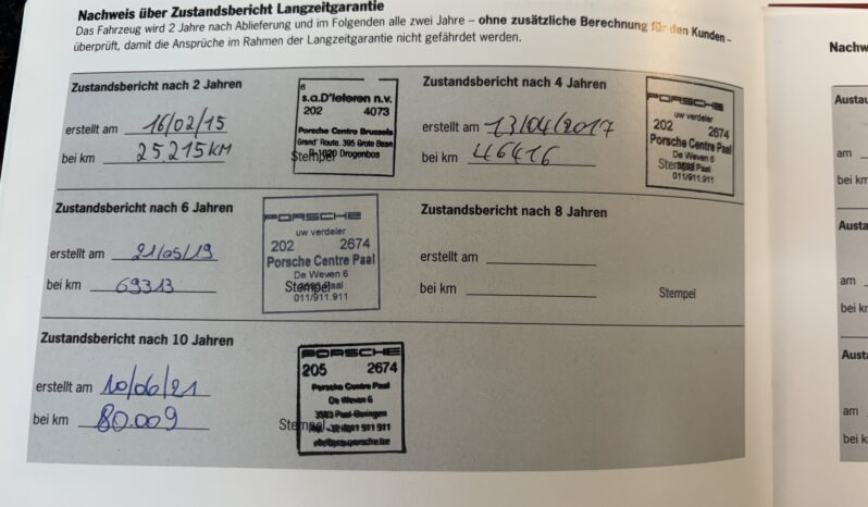 Porsche 991.1 Carrera S 3.8 PDK Coupé Porsche Approved – 2013 complet