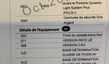 Porsche 991.2 GT3 4.0 PDK – 2018 complet