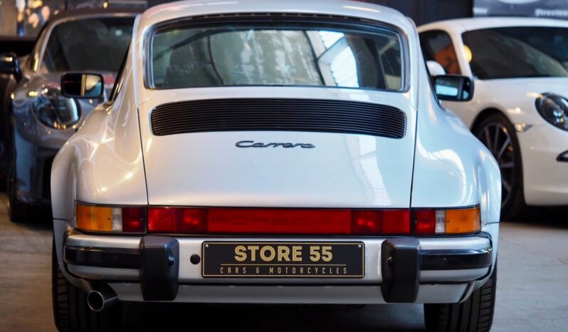 Porsche 911 Carrera 3.2 G50 Coupé – 1987 complet