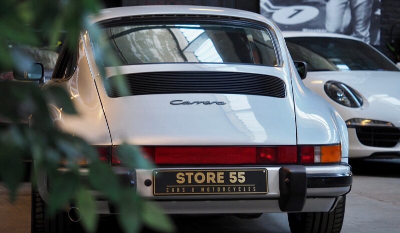 Porsche 911 Carrera 3.2 G50 Coupé – 1987 complet