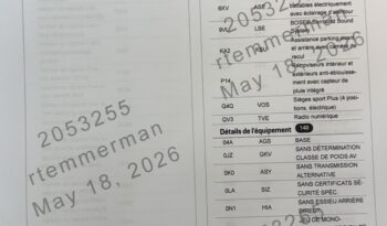 Porsche 992.2 Carrera 3.0 PDK Coupé – 2020 – Vendue complet