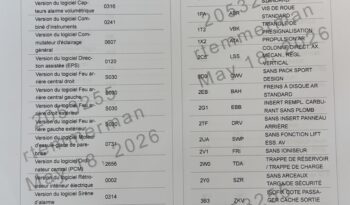Porsche 992.2 Carrera 3.0 PDK Coupé – 2020 – Vendue complet