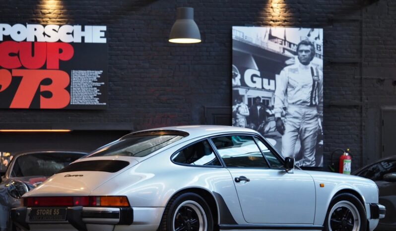 Porsche 911 Carrera 3.2 G50 Coupé – 1987 complet