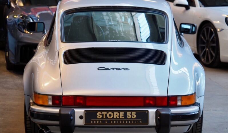 Porsche 911 Carrera 3.2 G50 Coupé – 1987 complet