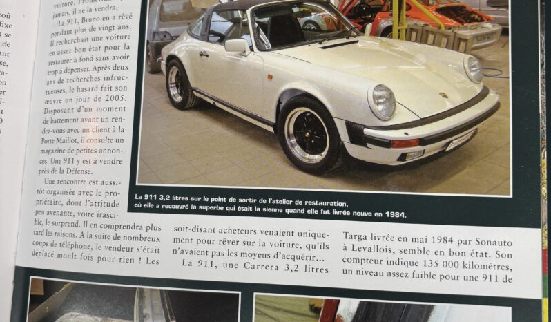 Porsche 911 Carrera 3.2 Targa 915 – 1984 complet