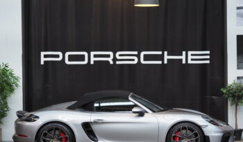 Porsche 718 Spyder 4.0 BV6 – 2020 – Vendue complet