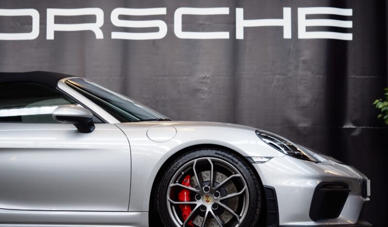 Porsche 718 Spyder 4.0 BV6 – 2020 – Vendue complet