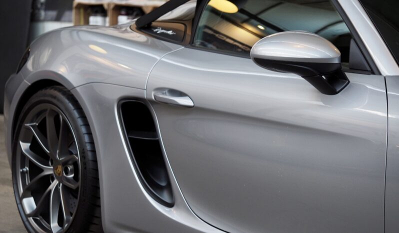 Porsche 718 Spyder 4.0 BV6 – 2020 – Vendue complet