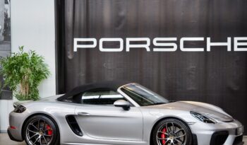Porsche 718 Spyder 4.0 BV6 – 2020 – Vendue complet